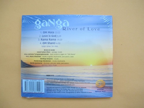 GANGA River f Love CD 2001 OST-WEST SPIRUAL FUSION MUSIK LANGE TRACKS VERSIEGELT - Bild 2 von 2
