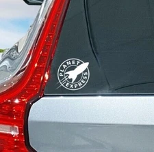 Planet Express Decal | Futurama | Vinyl | Car | Window | Laptop | Sticker