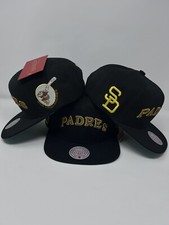 MLB Mitchell Ness Triple Okay SnapBack San Diego Padres Cap