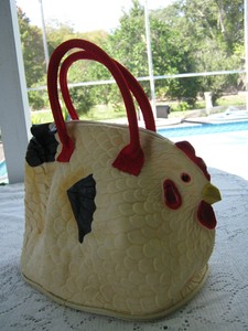 New Rubber Chicken Purse Purse - The \