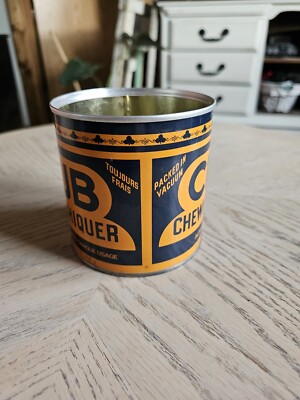Vintage Club Chewing Tobacco Tin Can Imperial Tobacco Co. of Canada Very  Clean