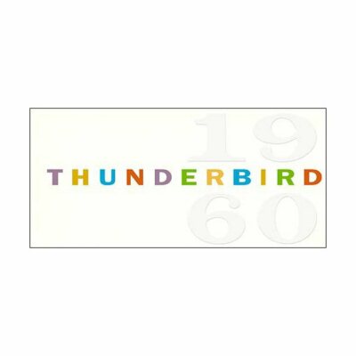 Ford Thunderbird 1960 Bedienungsanleitung Tbird Owners Manual Handbuch Prospekt