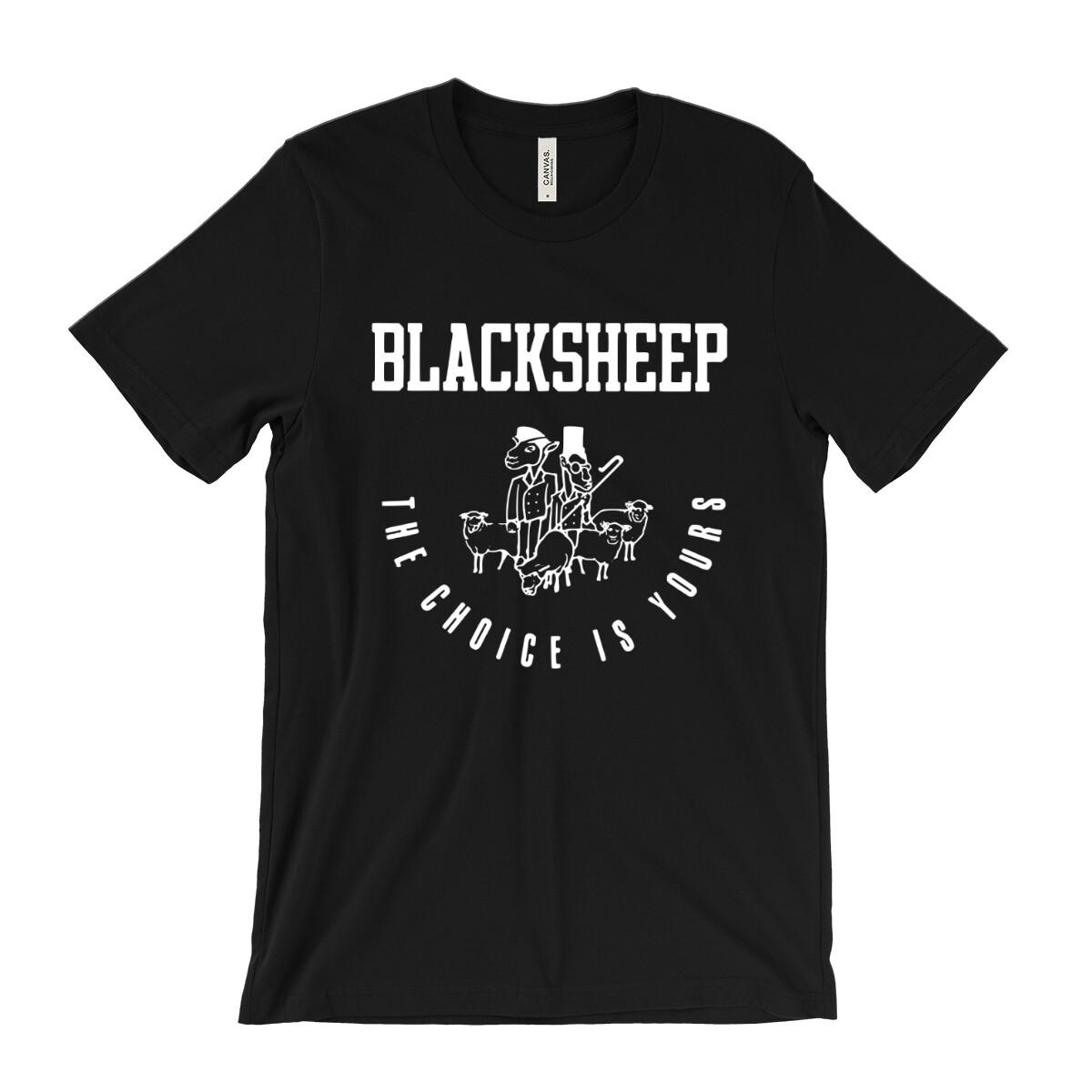Black Sheep T Shirt - Native Tongues The Choice Is Yours 90s