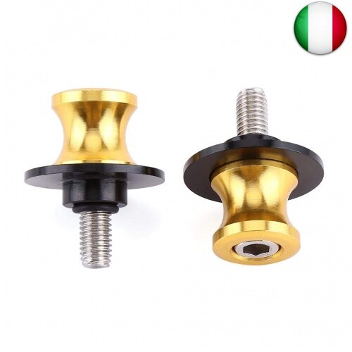 Swing Arm Spool, 2 PZ 6/8 / 10mm Moto CNC Cavalletto Posteriore Swing Arm