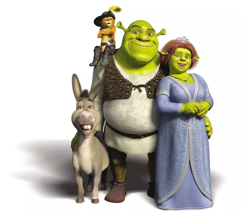 Shrek Characters, Shrek Cartoon Characters