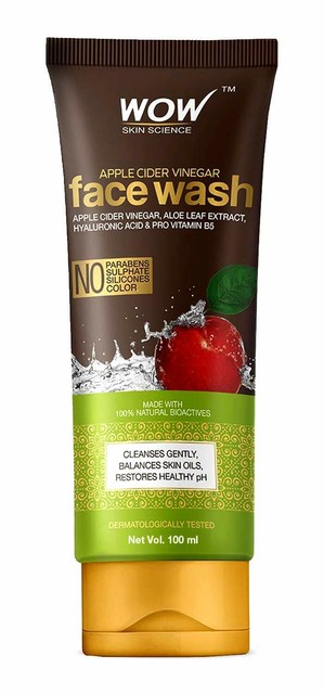 wow oily skin face wash