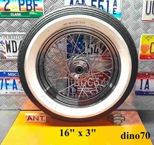 Harley Davidson cerchio ruota anteriore raggi 16" x 3 cromato x 1340 Evolution