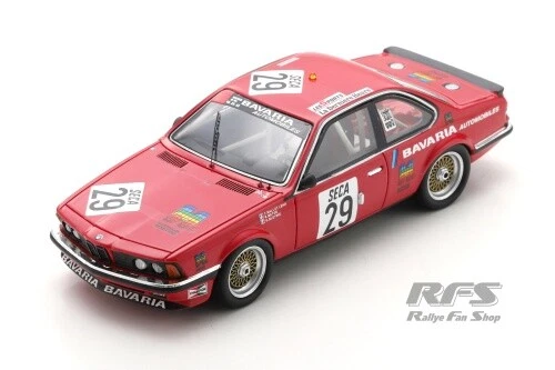 BMW 635 CSi 24h Spa 1984 Bavaria Automobiles Metge 1:43 Spark SB 657