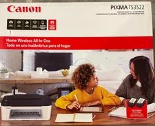 Canon PIXMA TS3522 All in One Printer-Wireless-Print-Used-Discount