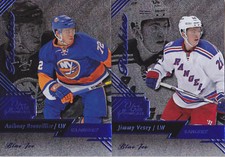 16-17 Fleer Showcase Anthony Beauvillier 199 Rookie BLUE ICE Flair Showcase 2016