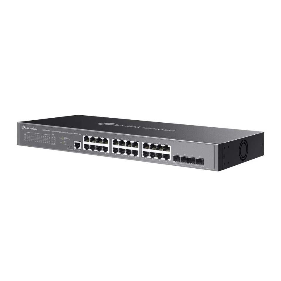 TP-Link SG3428X-M2 | Omada 24-Port 2.5Gbps Gigabit L2+ Managed Switch | 4 SFP+ - Image 2 of 4