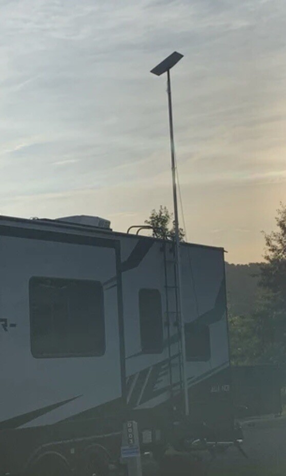 Starlink Satellite Mount Adapter for Harbor Freight 20’ Telescoping Flag Pole ⭐️ eBay