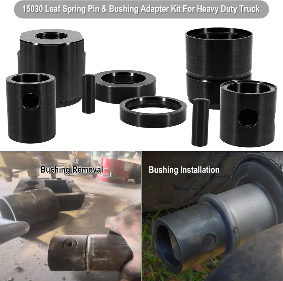 15030 Leaf Spring Pin & Bushing Adapter Kit, Pin & Bushing Remove ...