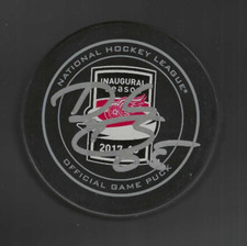Danny DeKeyser Signed Detroit Red Wings Little Caesars Arena Inaugural Game Puck