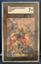 1995 Marvel Masterpieces Avengers Mirage | Limited Edition Card #1 | SGC 7