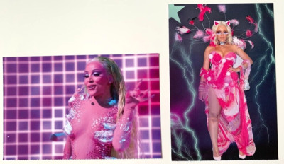 DOJA CAT RAP STAR USA 2 SELTENE SAMMLER FRANZÖSISCHE TRADING CARDS