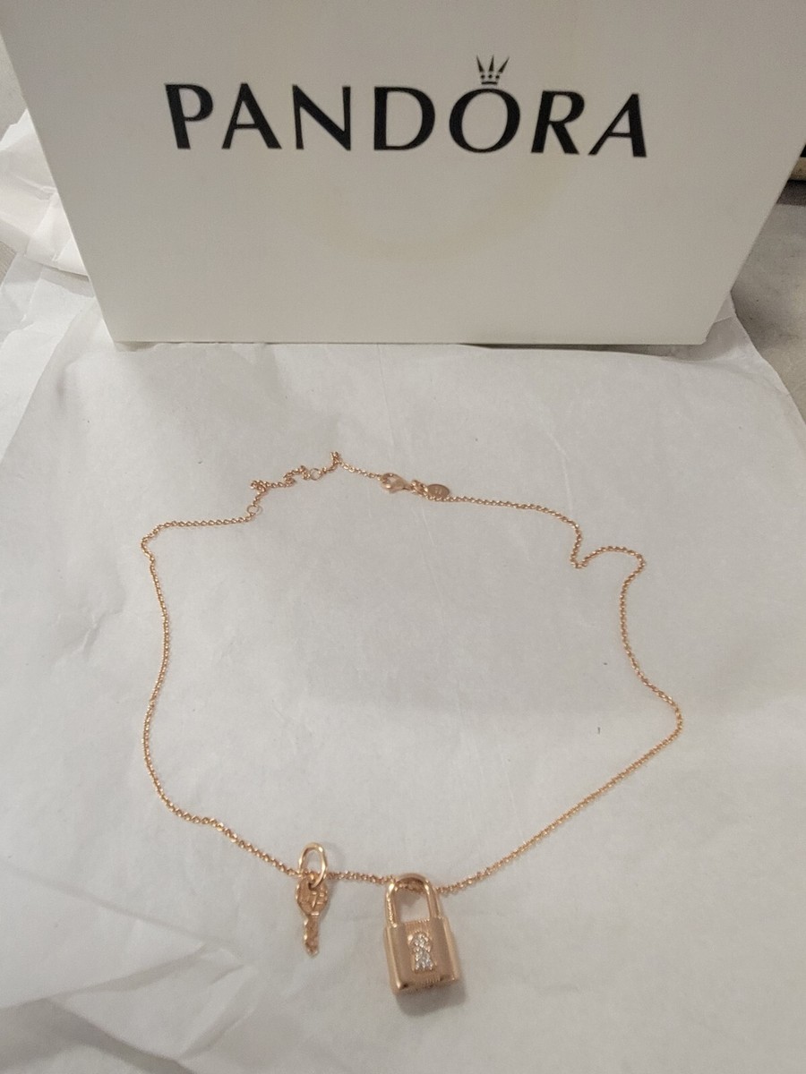 BRAND NEW* Pandora Moments Padlock and Key Dangle Charm with