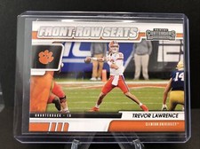 2021 CONTENDERS DRAFT FRONT ROW SEATS #1 TREVOR LAWRENCE RC JACKSONVILLE JAGUARS