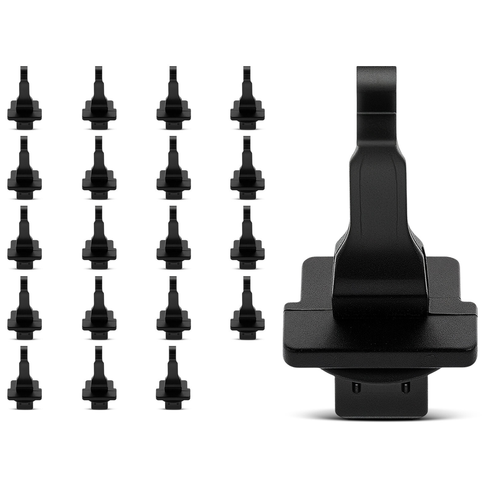 20x 7x12mm Nylon Roof Garnish & Front Pillar Post Trim Clips Retainer for Toyota