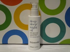 THISWORKS ~ DEEP SLEEP NIGHT OIL ~ 4 OZ