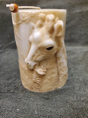 3D Giraffe Candle. Animal Spirits Giraffe Candle Lava Enterprises