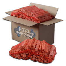 Anzündholz 4 Säcke Anmachholz  trocken Brennholz Kaminholz 30 dm3 9 kg