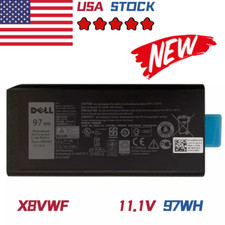 OEM Genuine X8VWF 4XKN5 97Wh Battery for Dell Latitude 14 Rugged 5404 7404 DKNKD