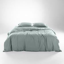 Tencel Eucalyptus Cooling Duvet Cover Set - Hypoallergenic, Lyocell Tencel Duvet