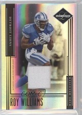 2006 Leaf Limited Limited Threads Jersey Prime 7/30 Roy Williams #66 0st9