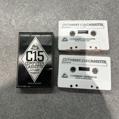 Commodore C15 Computer Kassettenspiel - Cuthbert Productions von Microdeal 1984