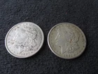1921 & 1921-S Morgan Silver Dollars (Lot of 2)