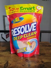 Resolve Deep Clean Powder Large Area Carpet Cleaner 22 oz New Sealed