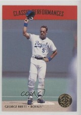 1995 SP Championship Series Classic Performances George Brett #CP5 HOF 9lx