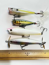 Lucky Craft Top Water Lures 4 Pieces