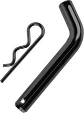 1 Set Trailer Hitch Pin Clip Heavy Duty Steel Tow Hitch Pin An Color Black