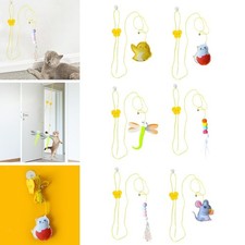 Self-Play Cat Toy Interactive Toys Cat Scratching Rope Cat Stick for Indoor