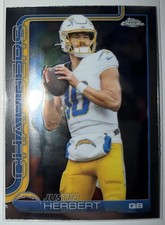 2025 Topps Chrome Football Justin Herbert Chargers