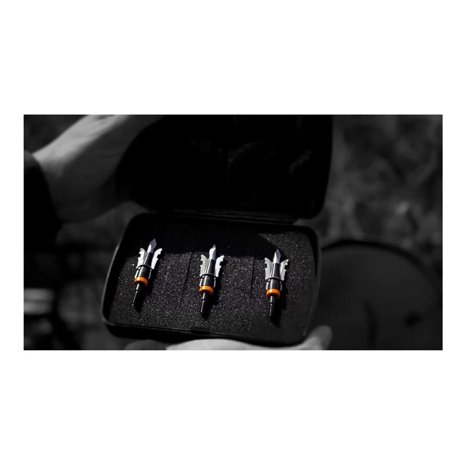 Wasp SharpShooter 100 гран с фиксированным лезвием стрела с широкой головкой (упаковка 6 шт.) с чехлом - Изображение 3 из 4