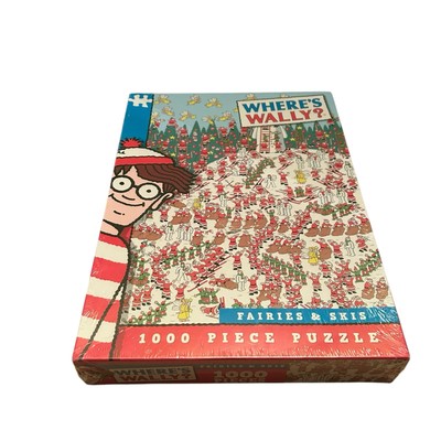 Where's Wally Feen und Ski 1000 Stück Puzzle, NEU und VERSIEGELT