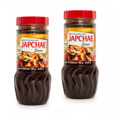 Korean Sauce - x2 Count - Wang Japchae Noodle - Stir Fry Marinade -Made in Korea