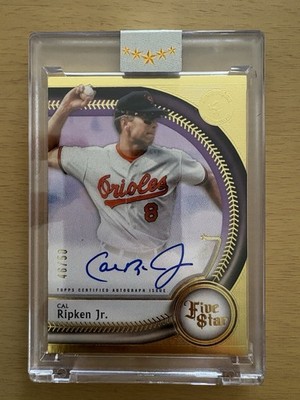 2024 Topps Fünf Sterne Baseball Cal Ripken Jr Autogramm /50 Baltimore Orioles HOF MLB