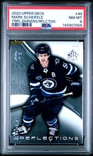 2020 UD EXTENDED SER TRIPLE DIMENSIONS REFLECTIONS #49 MARK SCHEIFELE PSA 8