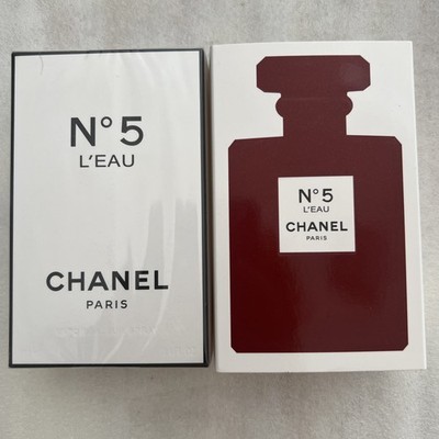 Chanel No. 5 L'eau Limited Edition 2018 Red