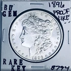 1896 BU GEM MORGAN SILVER DOLLAR UNC MS+++ U.S. MINT RARE COIN 8794
