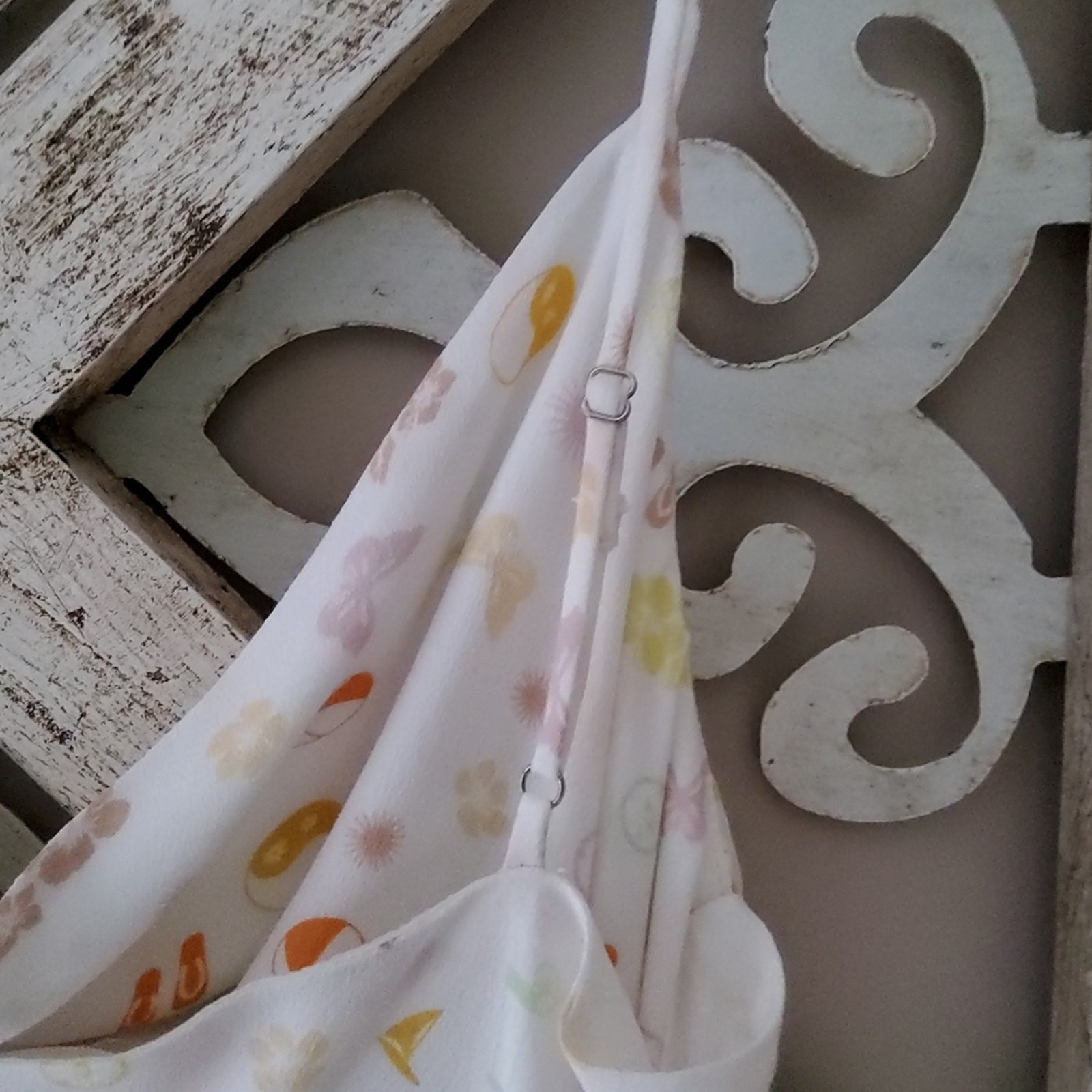 New Elodie Junior's Cowl Neck Slip Shift Mini Dress Summer Print