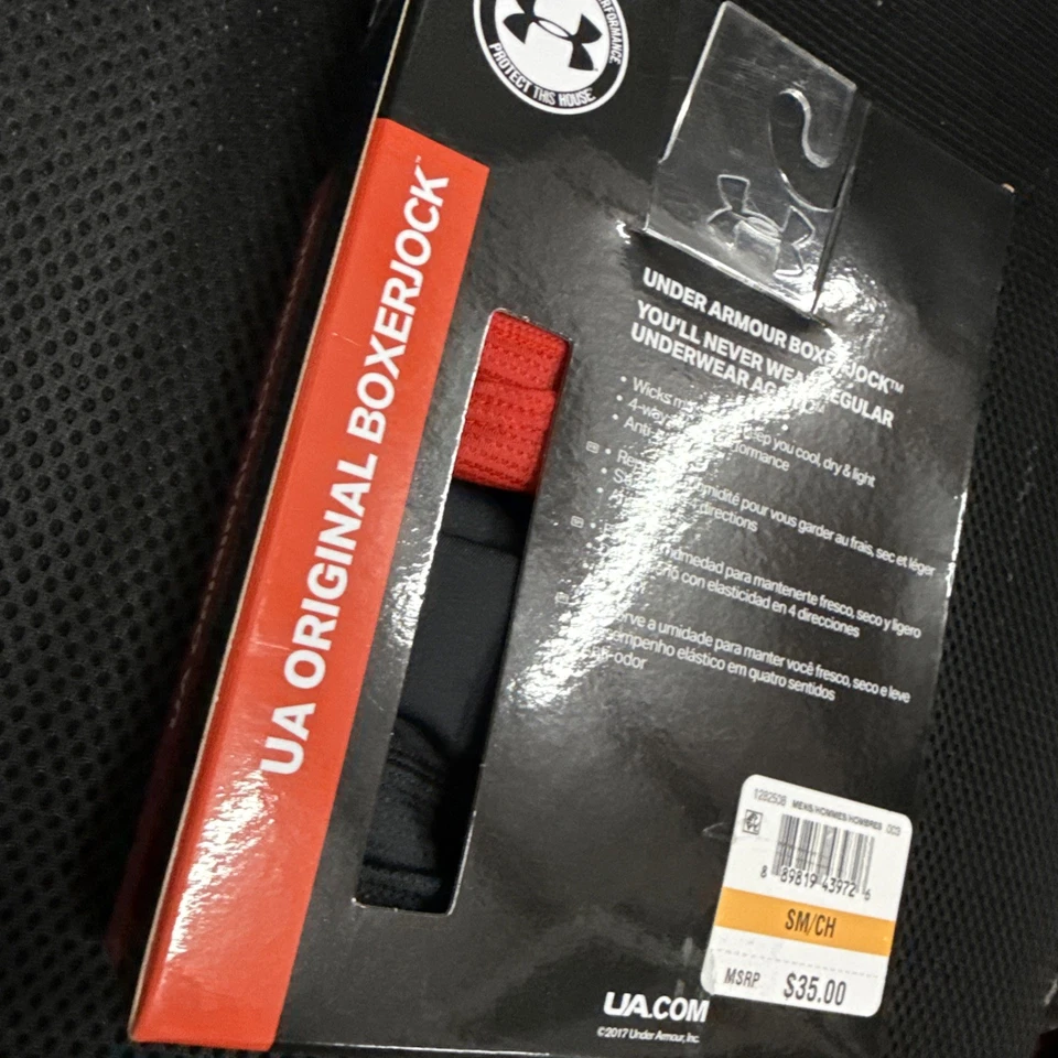 Under Armour Boxerjock 2-Pack Men’s S Black 6" O Series NIB Performance Small - Image 4 of 4