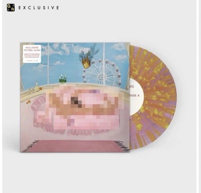 PRESALE July 10 Kali Uchis To Feel Alive Graffiti Records Pink Splatter Vinyl LP