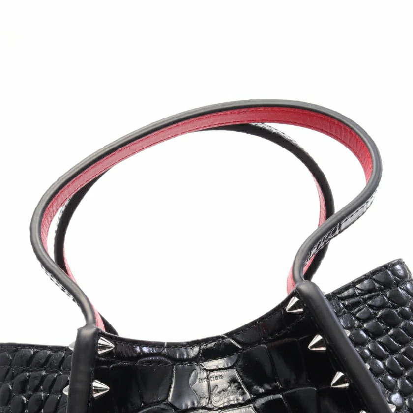 Christian Louboutin Cabarock Handbag Black Leather | eBay