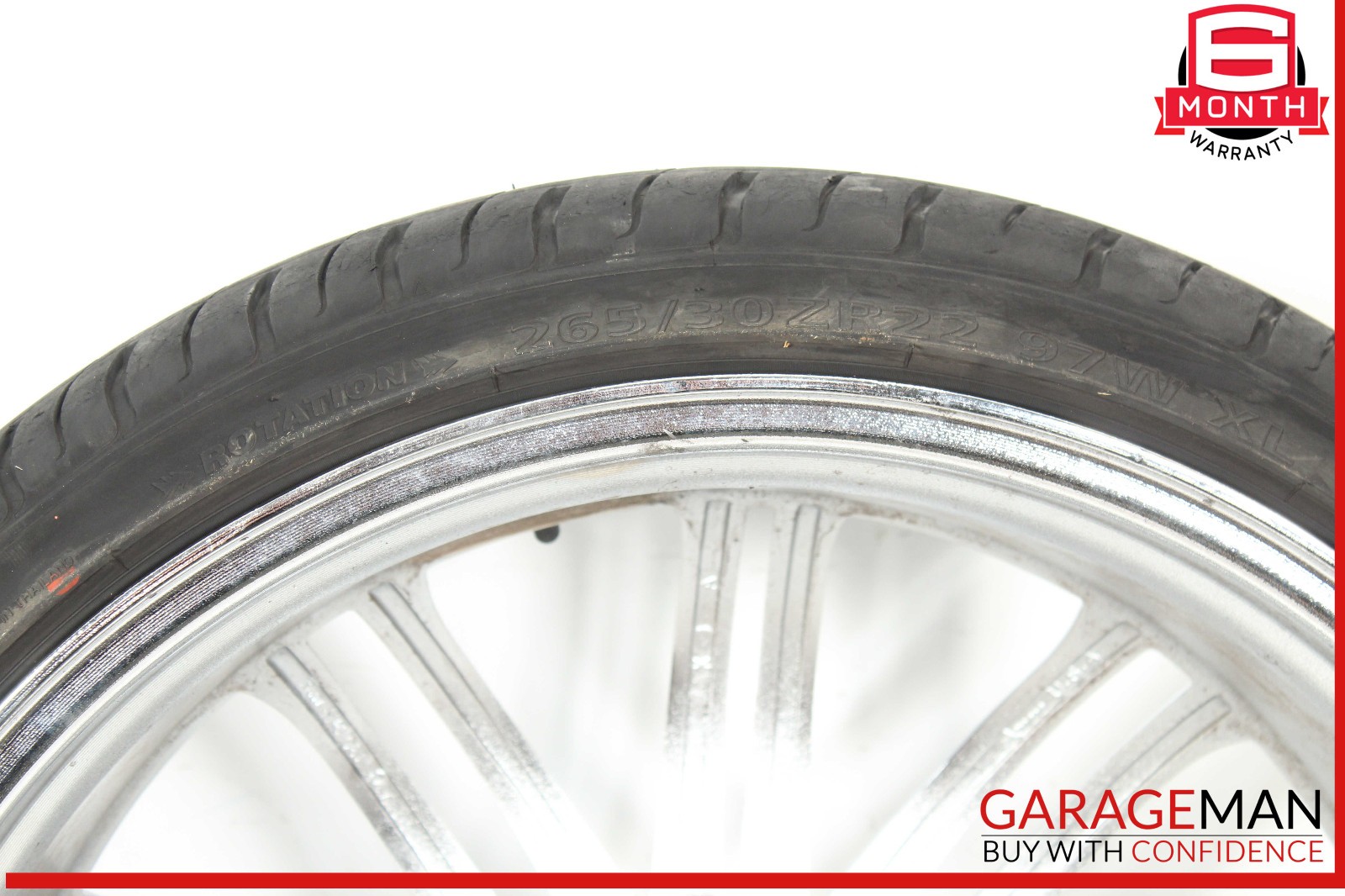 03-12 Bentley Continental GTC Wheel Tire Rim 22 x 9 ET25 OEM