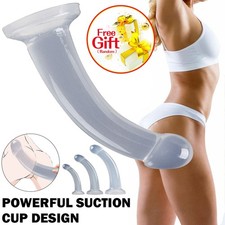Jelly Dong Dildo Suction Cup Waterproof Realistic Cock Veined Massager Sex-Toys